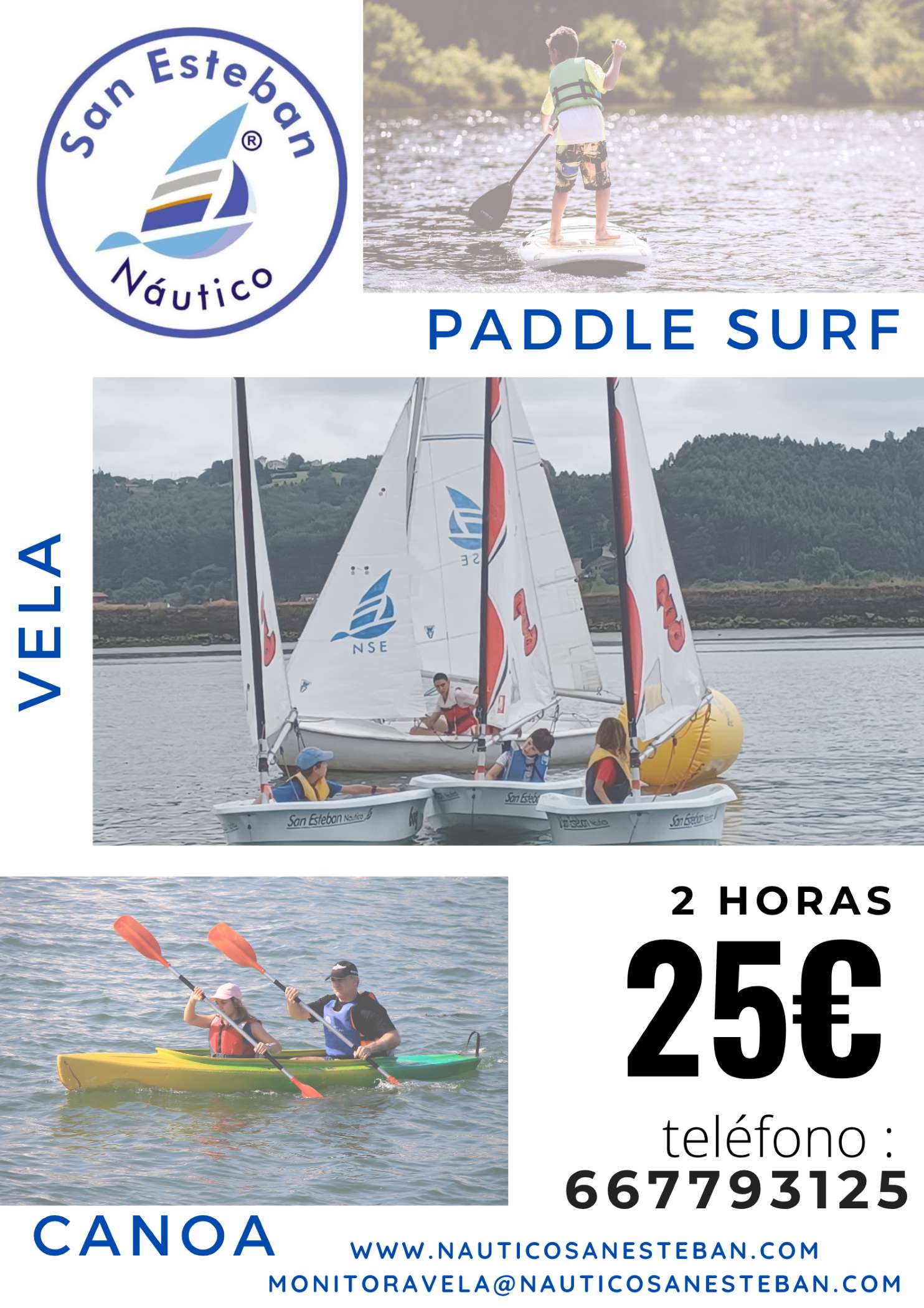 Actividades náuticas en San Esteban