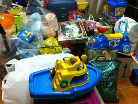 Campaña solidaria de recogida de juguetes 2012