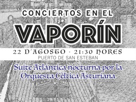 Concierto en El Vaporin 2015 Orquesta Céltica Asturiana