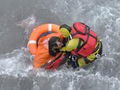 Rescate marítimo en Soto del Barco